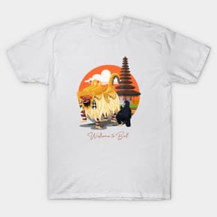 Welcome to Bali Kuta Beach Denpasar Barong T-Shirt